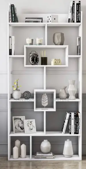 Exotic White Bookshelf