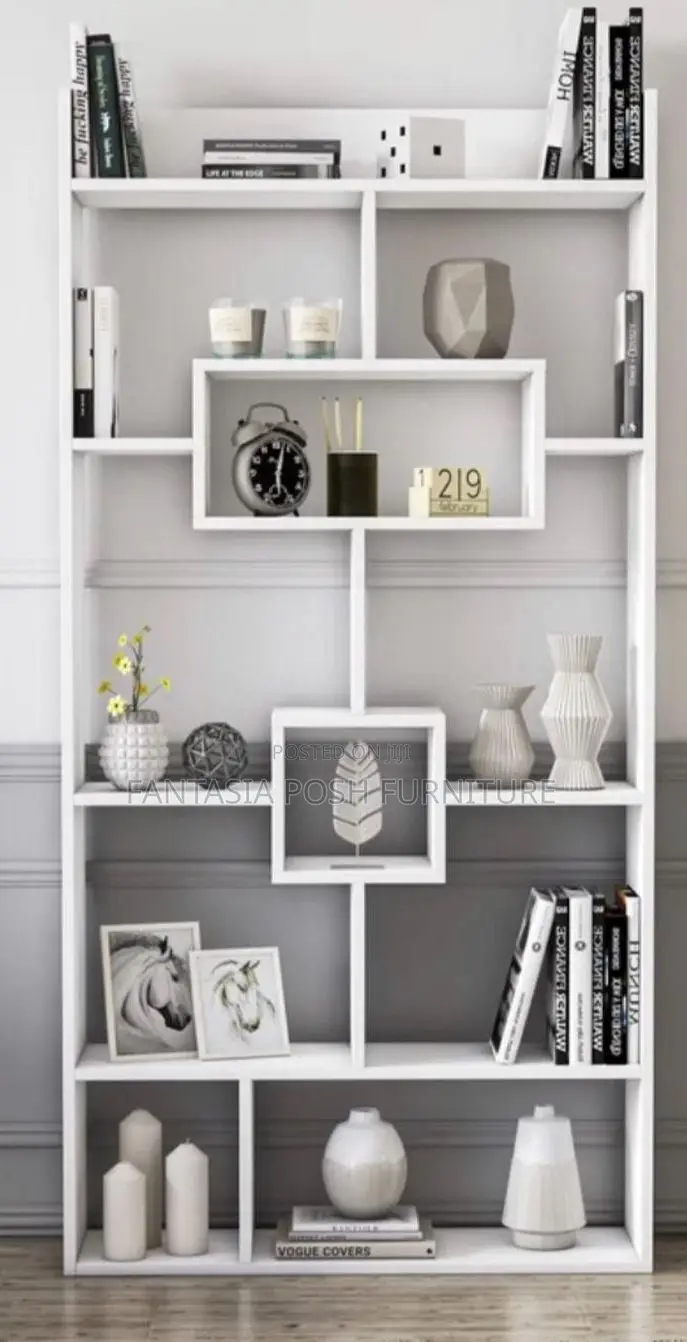 Exotic White Bookshelf