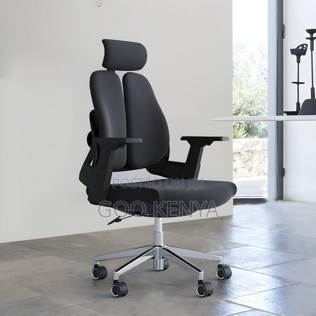 Office Chair ; Double Back Fabric Mesh Office Chair