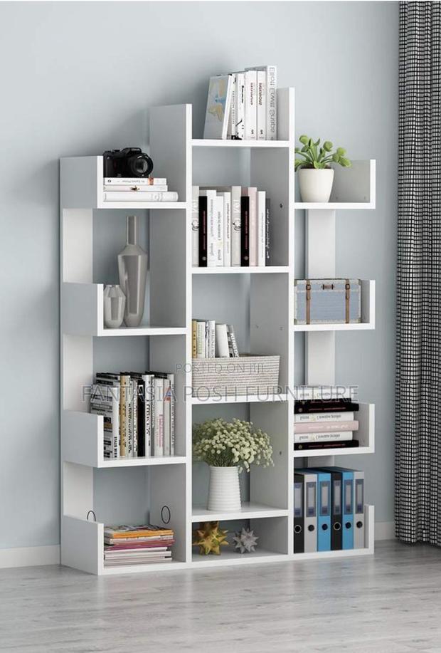 Ultra-Trendy White Bookshelf