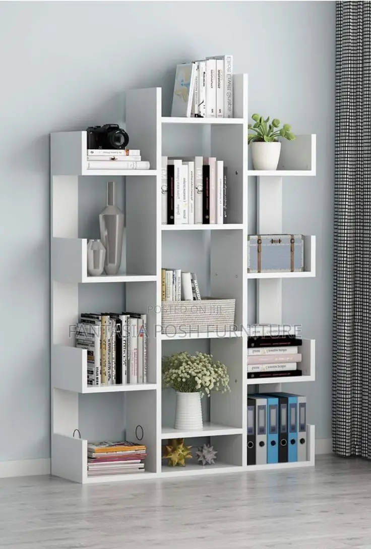 Ultra-Trendy White Bookshelf