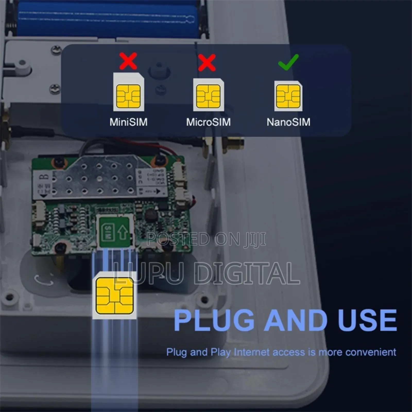 Outdoor Long Range Wireless Sim Card Solar 4g Wifi Router