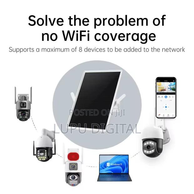 Outdoor Long Range Wireless Sim Card Solar 4g Wifi Router - thumbnail 10