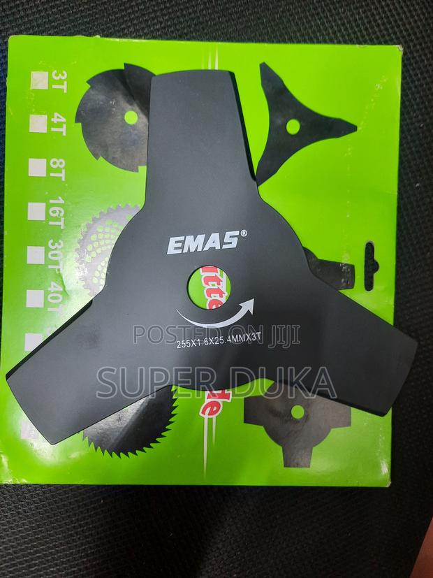 Brush Cutter Blade/Clearing Saw. 3t Emas 255x1.6x25.4mmx3t
