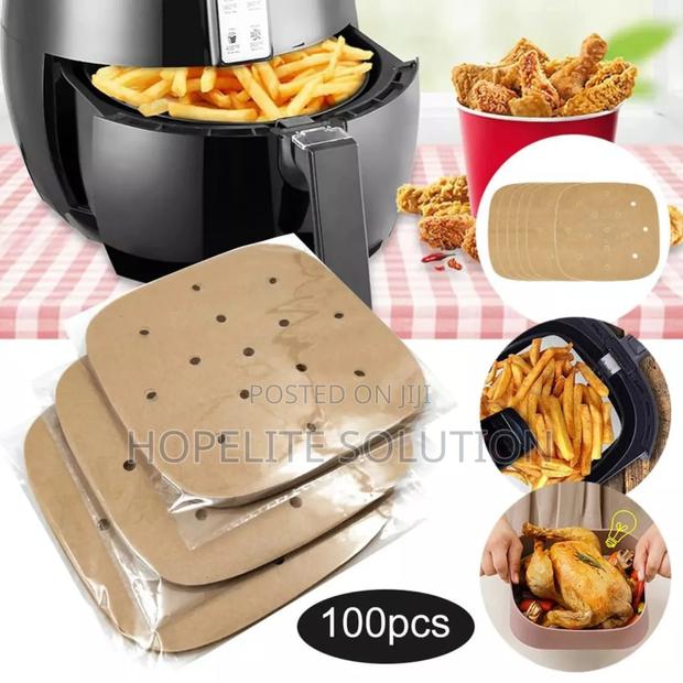 Rectangular Air Fryer Paper - thumbnail 3