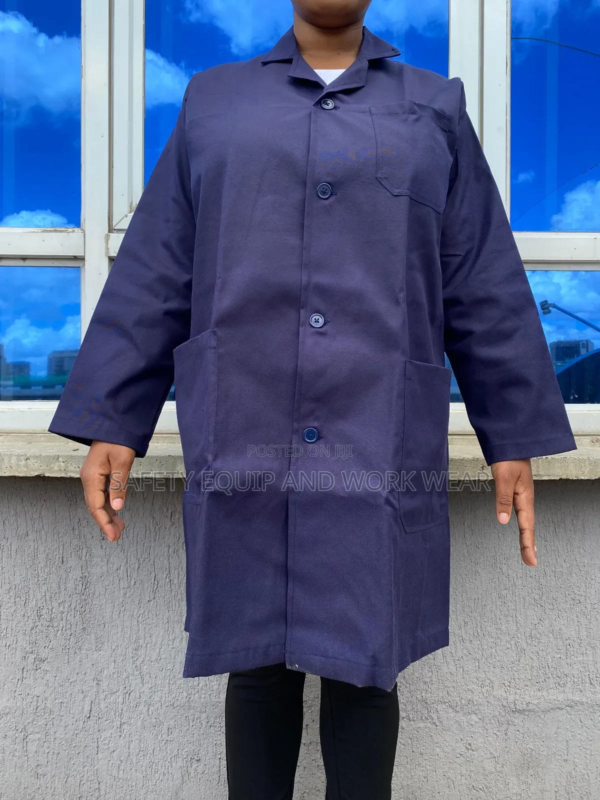 Heavy Cotton Dust Coat Long Lasting And Reliable.