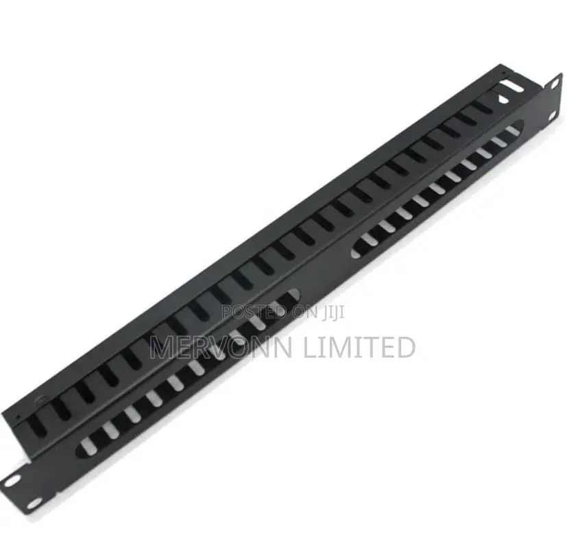 Rack-Mountable 1u Cable Manager – 24-Port Design
