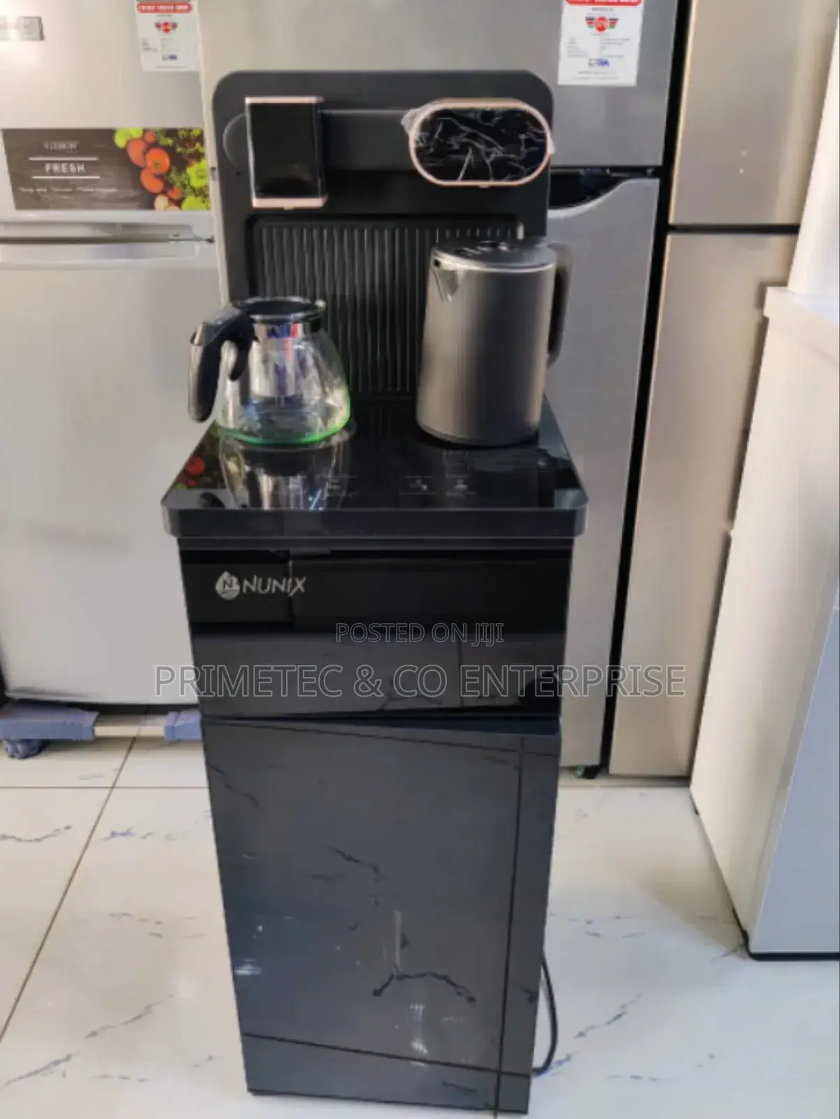 Black and Silver A1 Nunix Bottom Load Water Dispenser