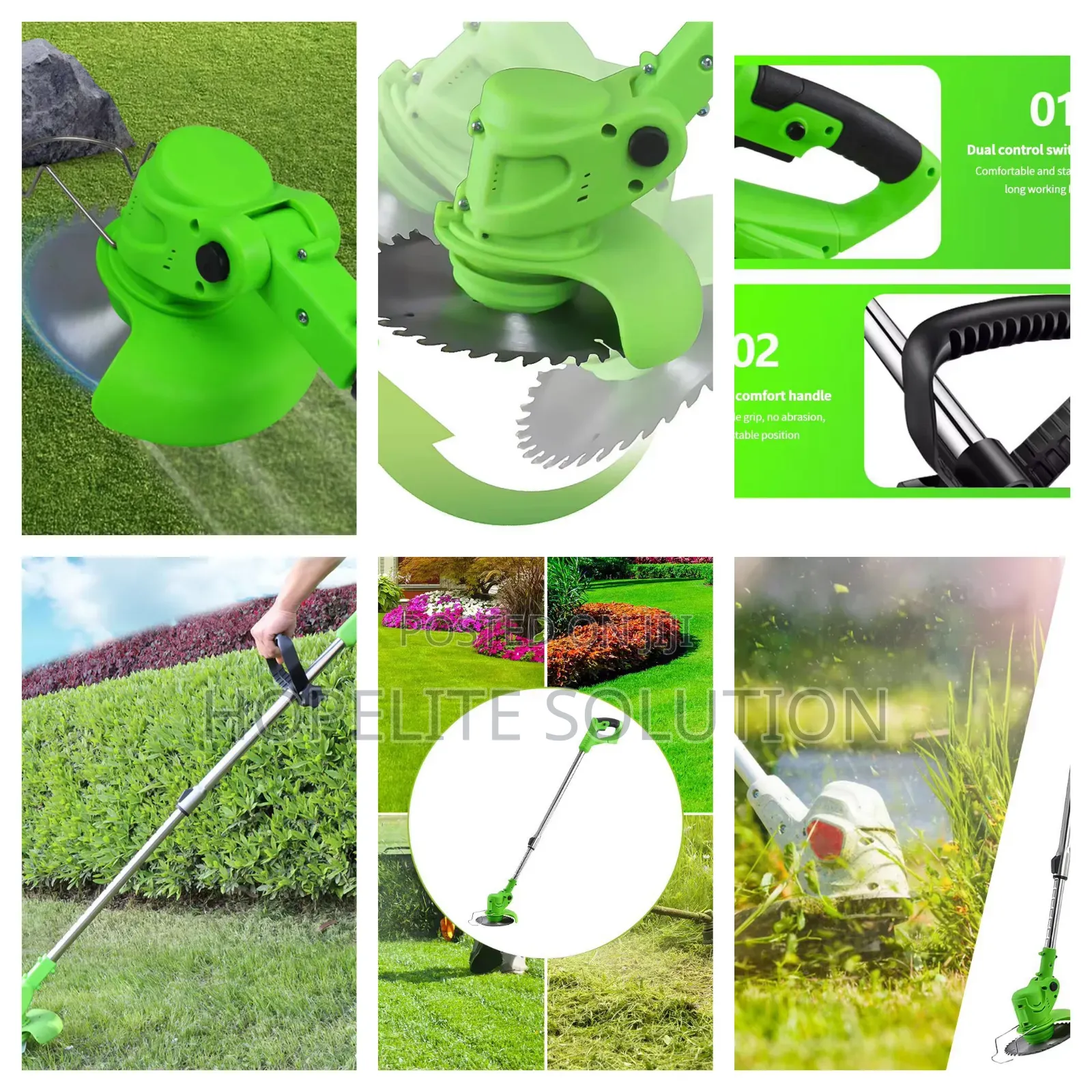 Cordless Electric Lawn Mower