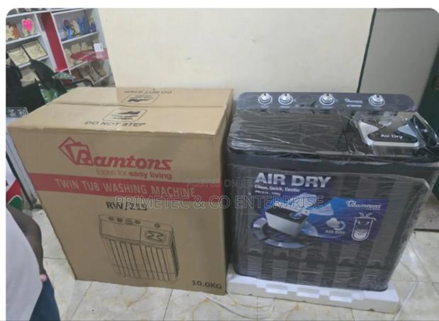 Ramtons 10kgs Top Load Twin Tub Washing Machine