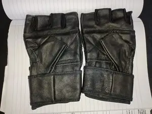 Leather Gym Gloves