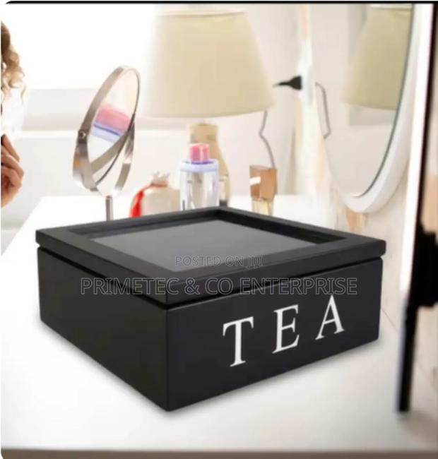 !!*New Wooden Tea Bag Holder.