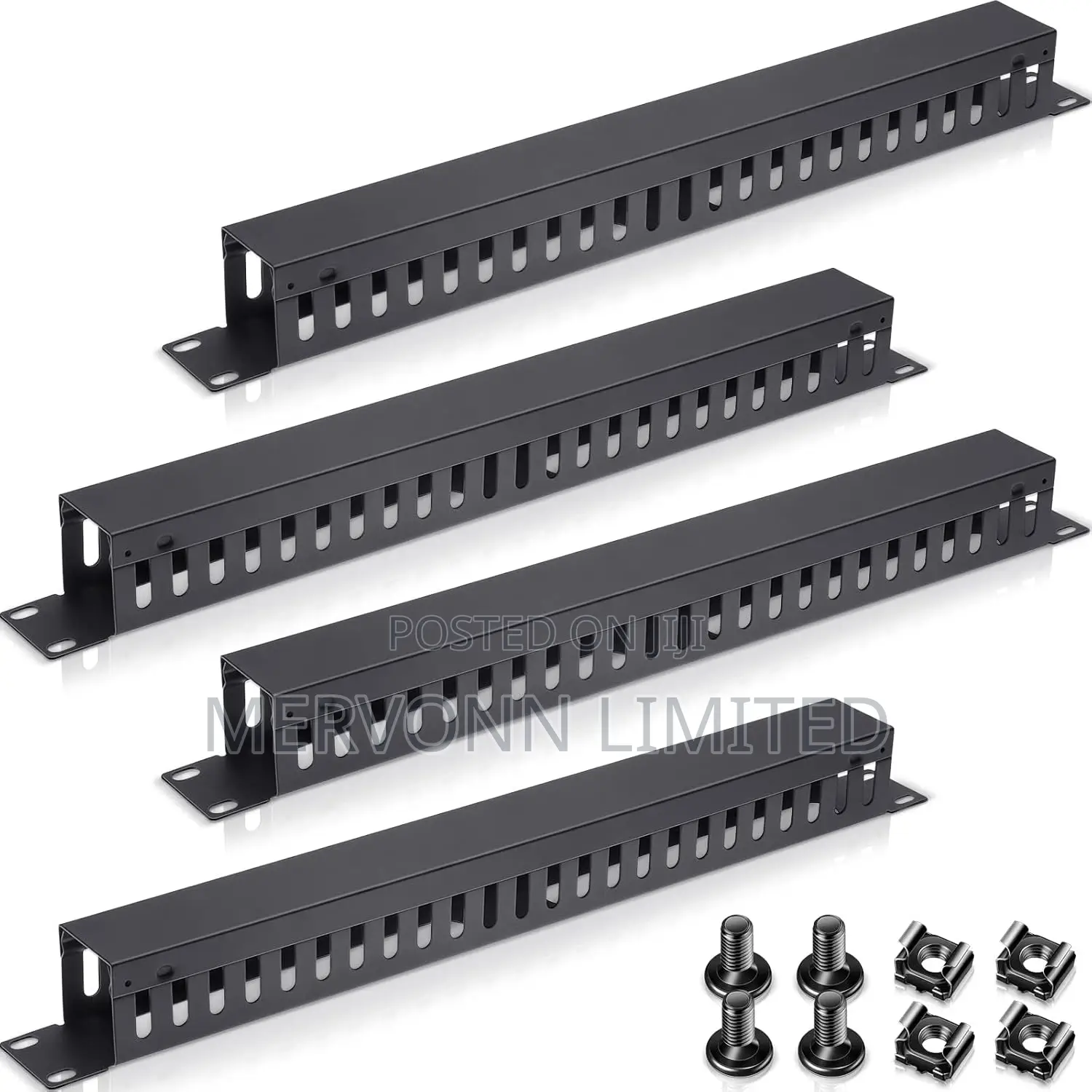 1u Cable Manager for Patch Panels and Cabinets