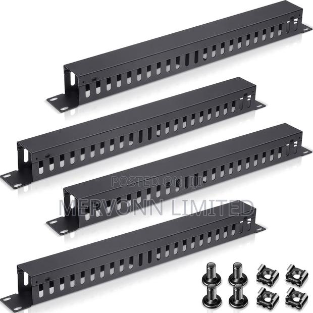 1u Cable Manager for Patch Panels and Cabinets
