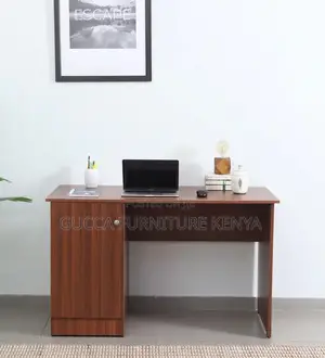 Office Desk:1200mm Unity Writing Table in Walnut Finish