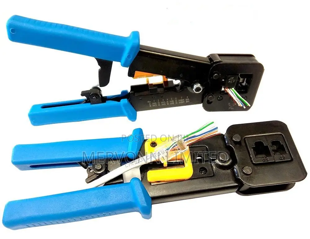 Fast and Reliable Rj45 Pass Through Crimping Tool