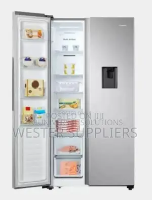 Hisense Frideg 518 Liters Non Frost Silver Side by Side
