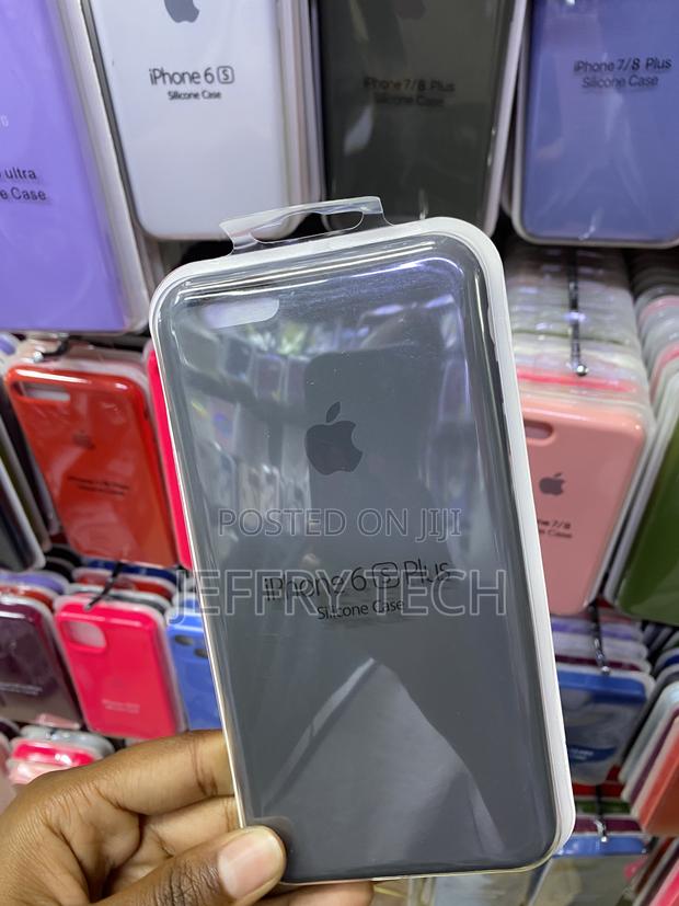 Guagua Liquid Silicone Case for iPhone 6s Plus/6 Plus-Gray - thumbnail 2