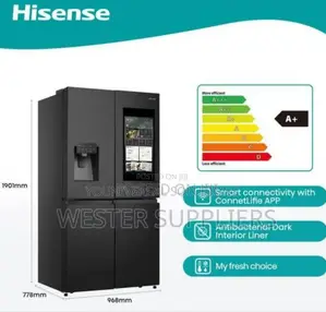 Hisense Fridge 538 Liters Side by Side