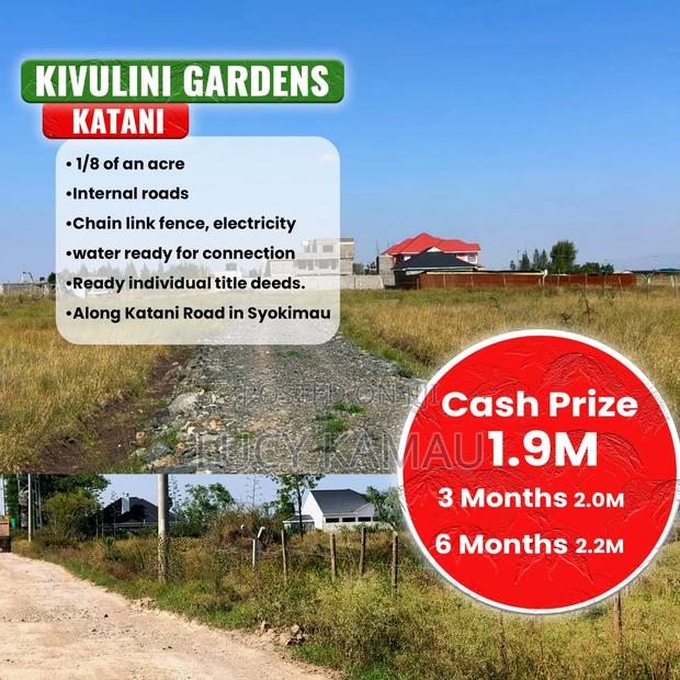 50x100 Plots for Sale in Katani Syokimau
