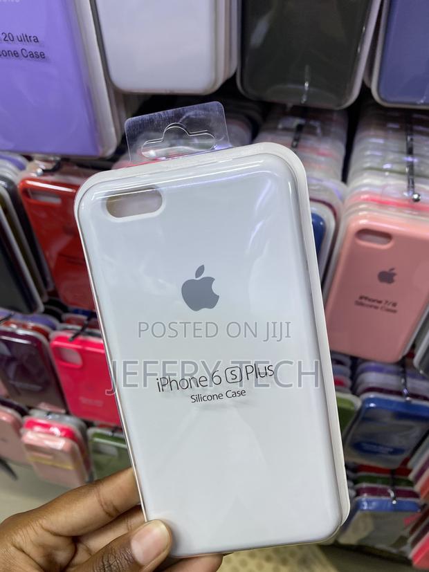 Bentoben iPhone 6s Plus /6 Plus Liquid Silicone Case-White - main view