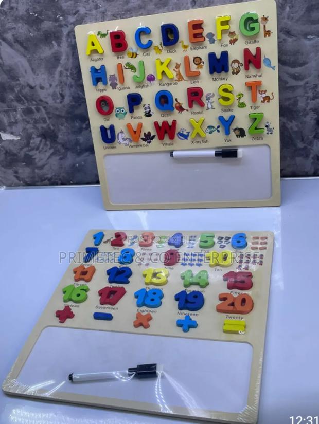 Numbers and Letters - main view