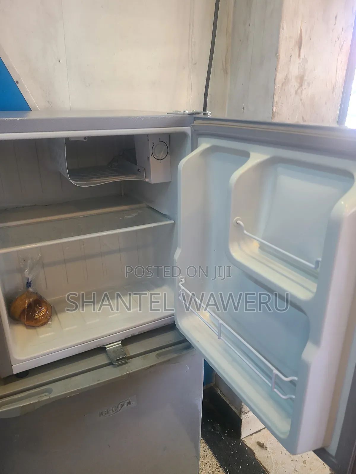 Grey Mini Fridge
