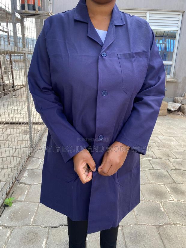 Dust Coat With Reinforced Elbows . - main view