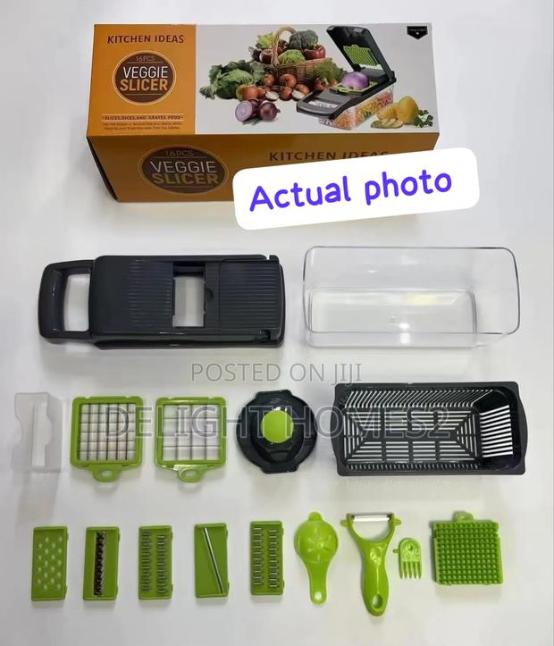 Veggie Cutter Slicer Dicer Chopper_pa - thumbnail 2