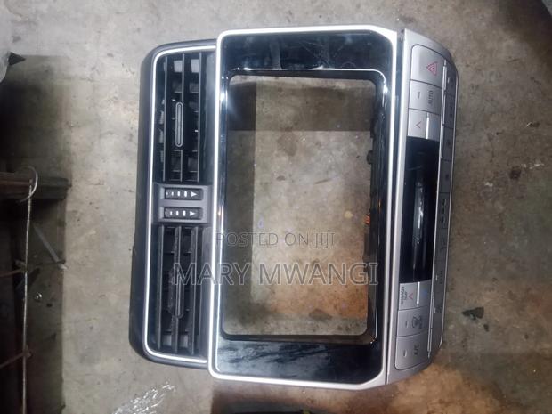 Ex Japan Prado J165 Radio Console - main view