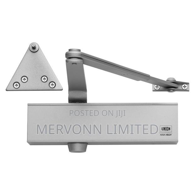 Premium Hydraulic Door Closer – Silver
