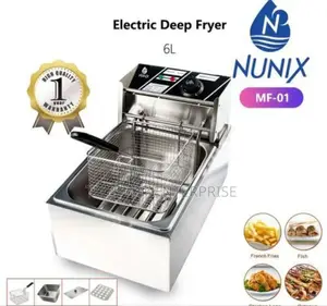 Nunix Single Deep Fryer Machine - 6l-2500w
