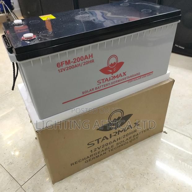 Solar Usable Starmax Gel 200ah/20hrs Heavy Duty Solar Battery
