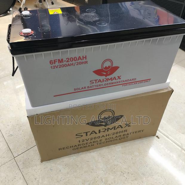 200ah Starmax Rechargeable Solar Battery