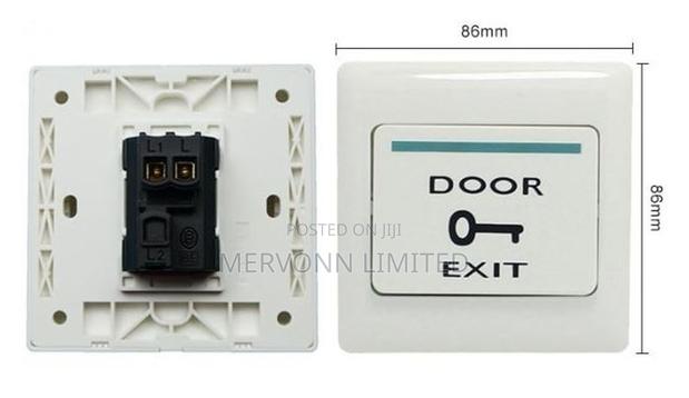 Plastic Exit Button With Nc/No Contact Options - main view