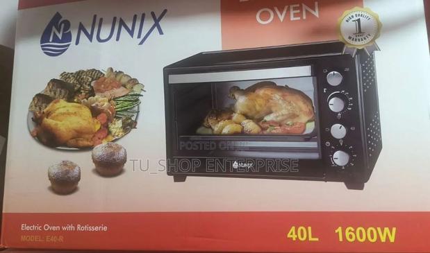 Oven!
Nunix 4 Knob Settings 40 Litres Electric