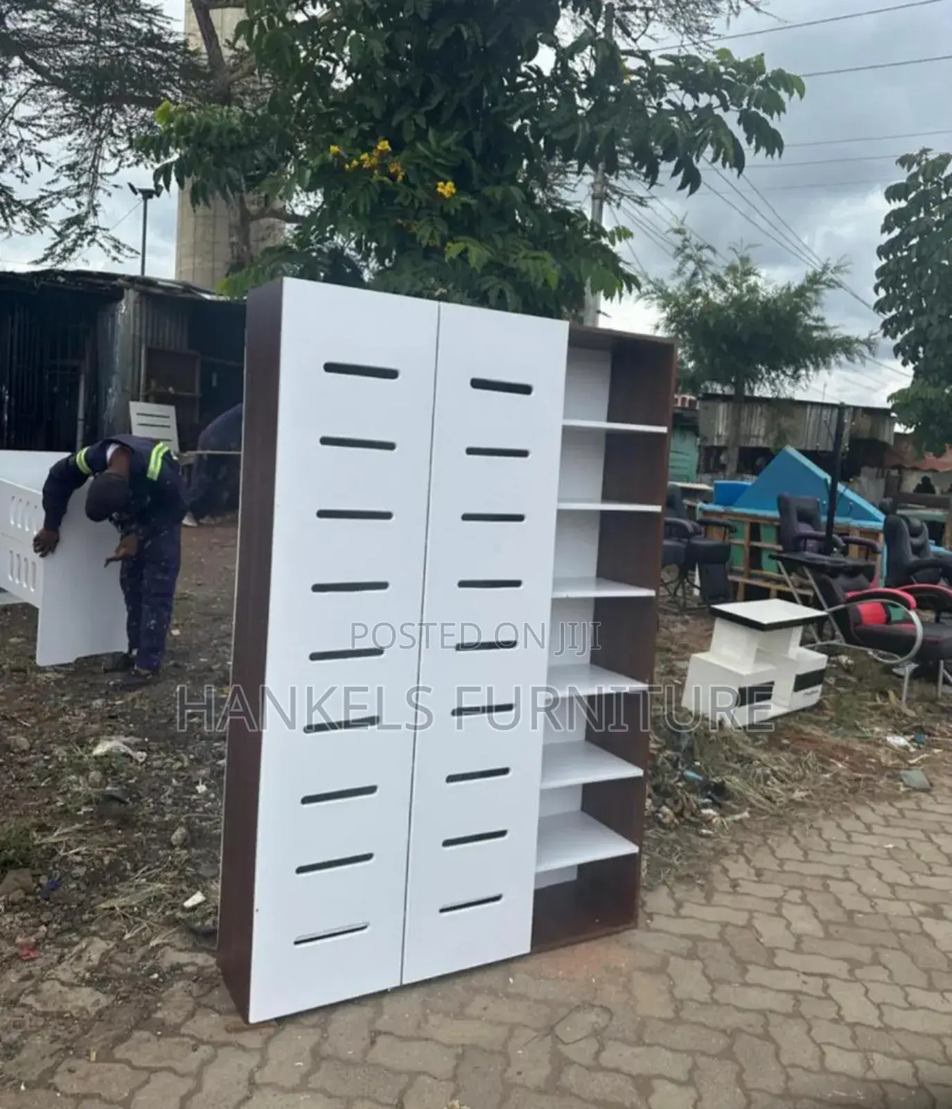 Modern Kenyan Shoe Rack