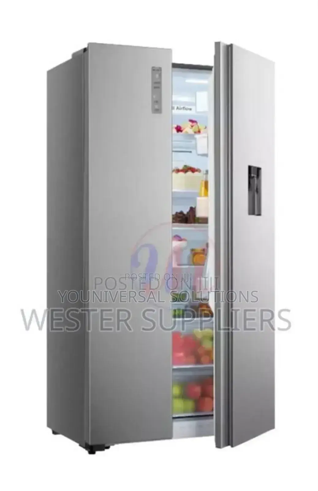 Hisense Fridge Side by Side 541 Liters With Water Dispenser