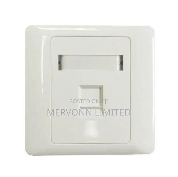 Premium Single Data Faceplate – Networking Setup