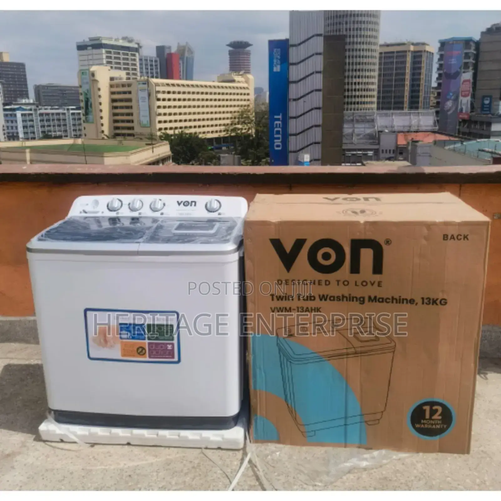 Washing Machine Twin Tub 13kg