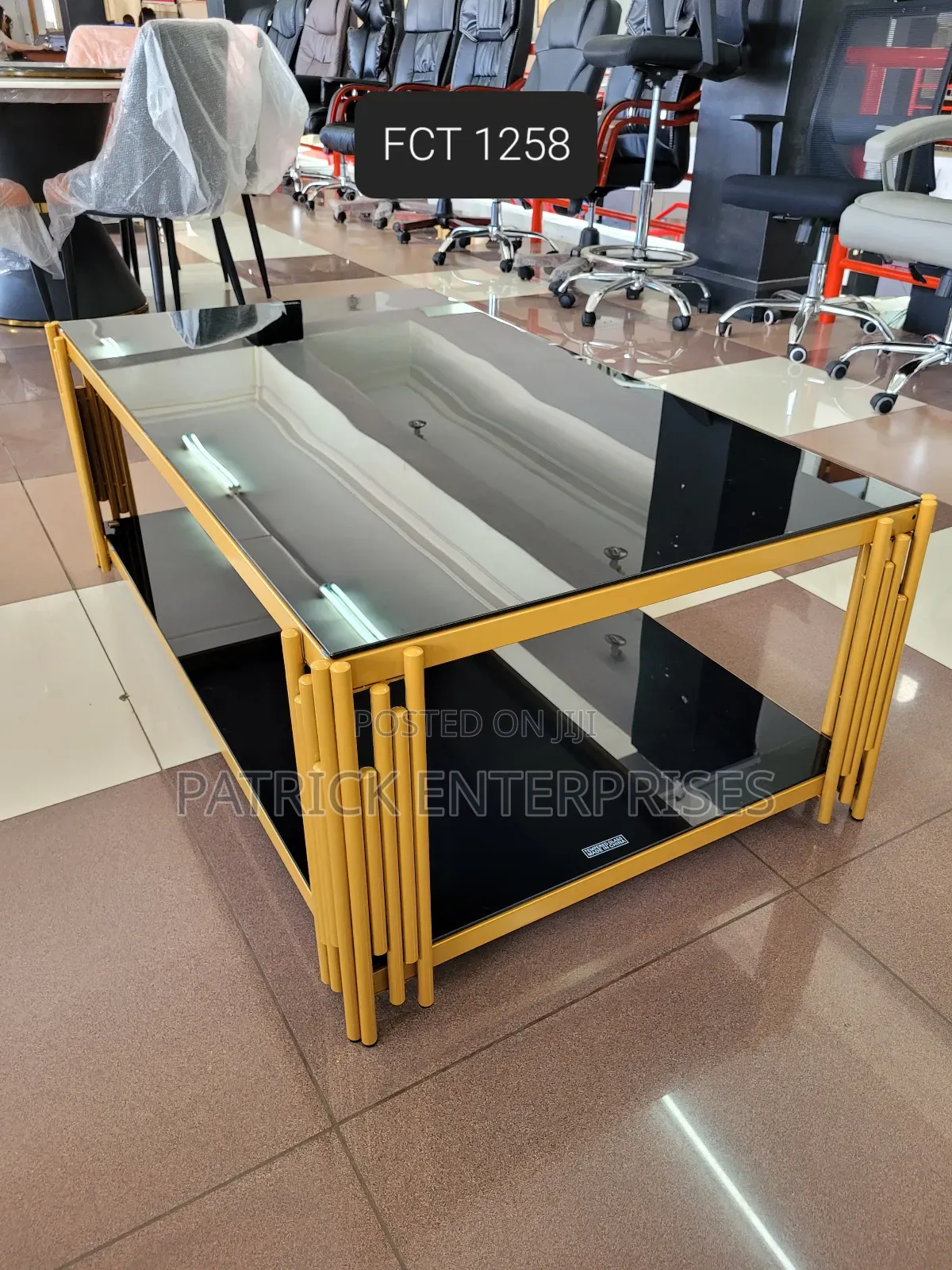 Imported Modern Office/ Home Coffee Table To Glass