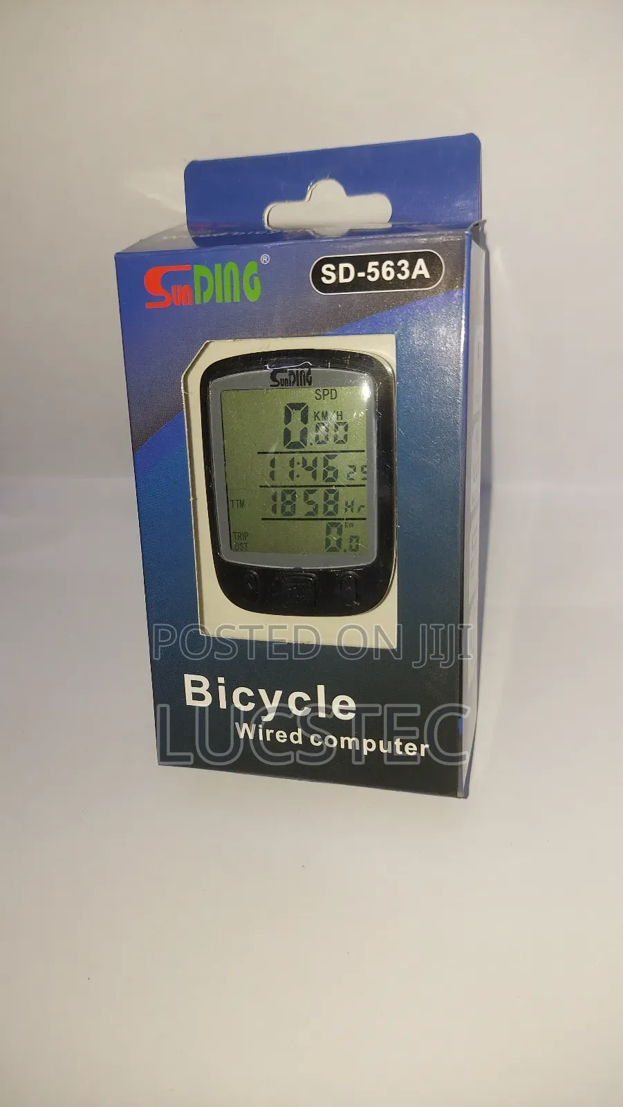 Stopwatch Lcd Screen Backlight Waterproof Odometer