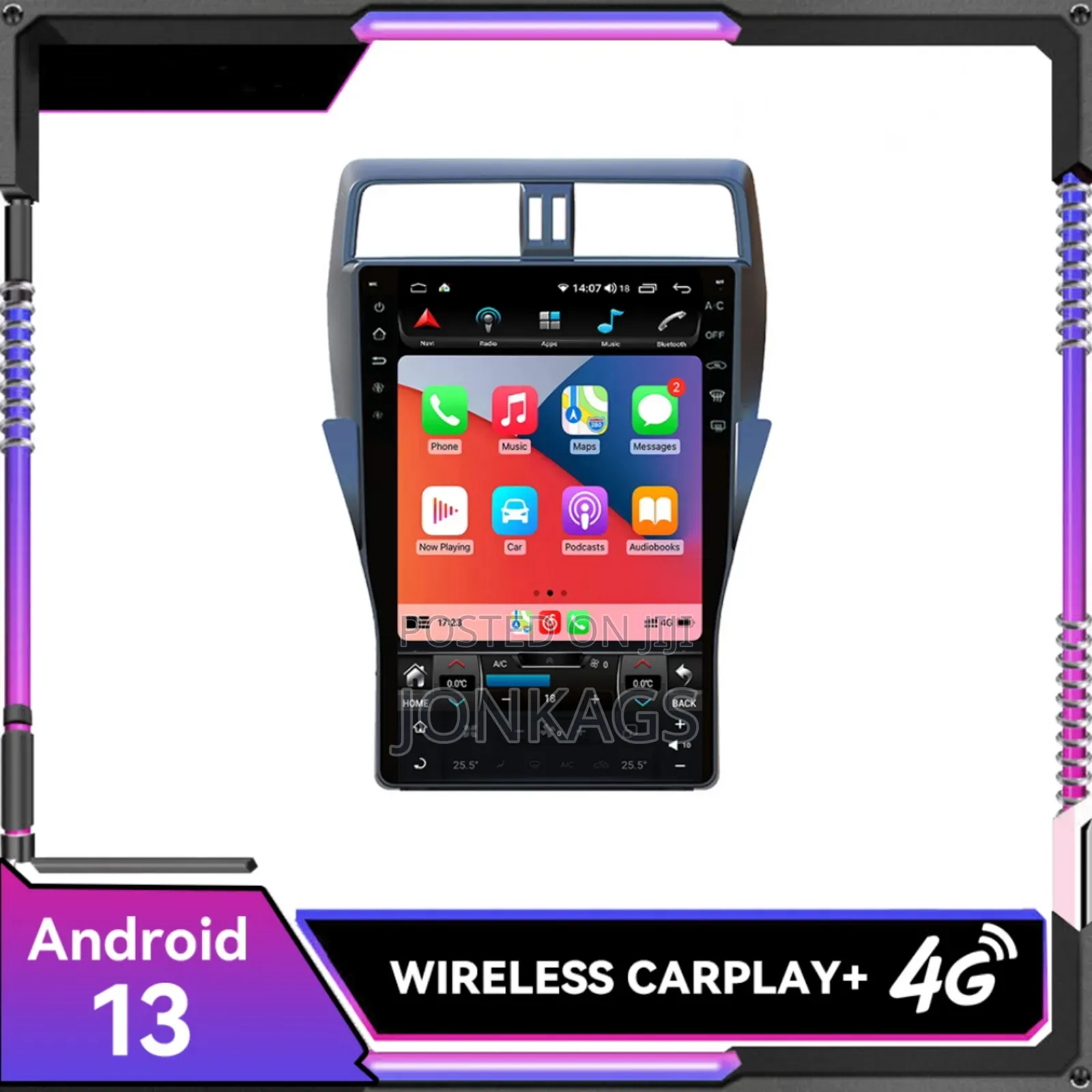 Android Tesla For Landcruiser 200, 2018-2020