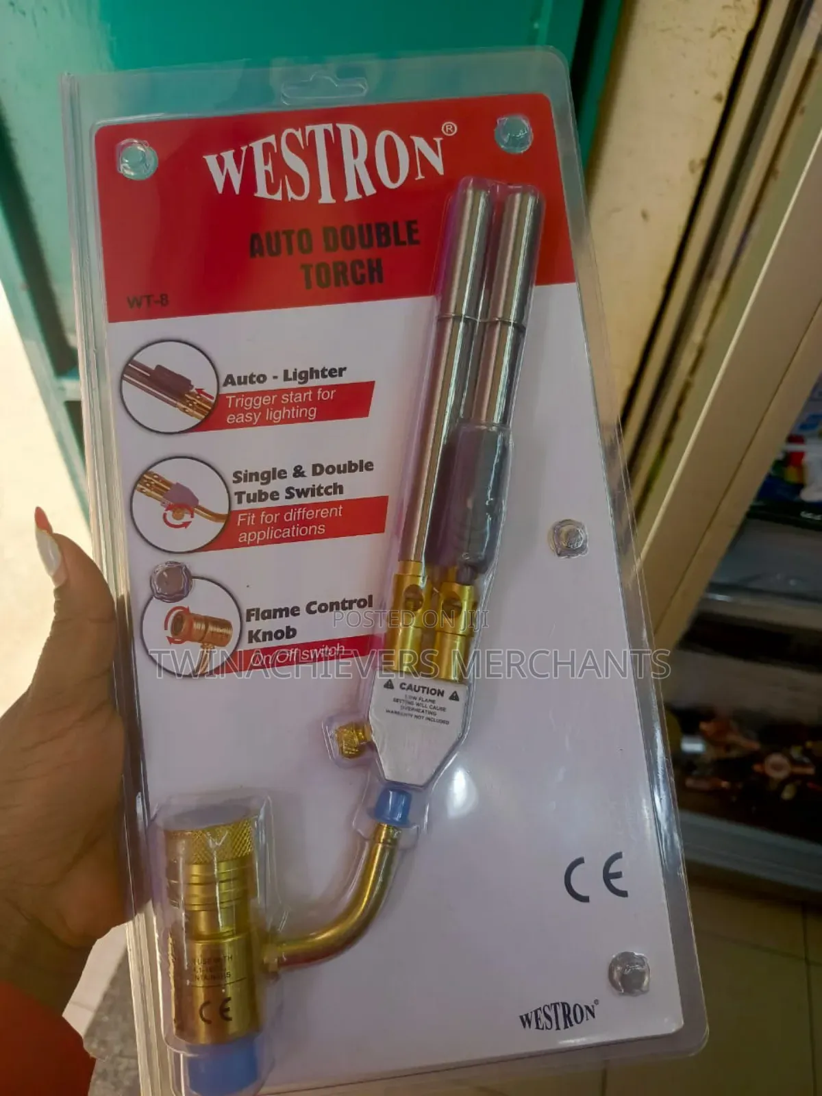 Welding/Brazing Double Torch