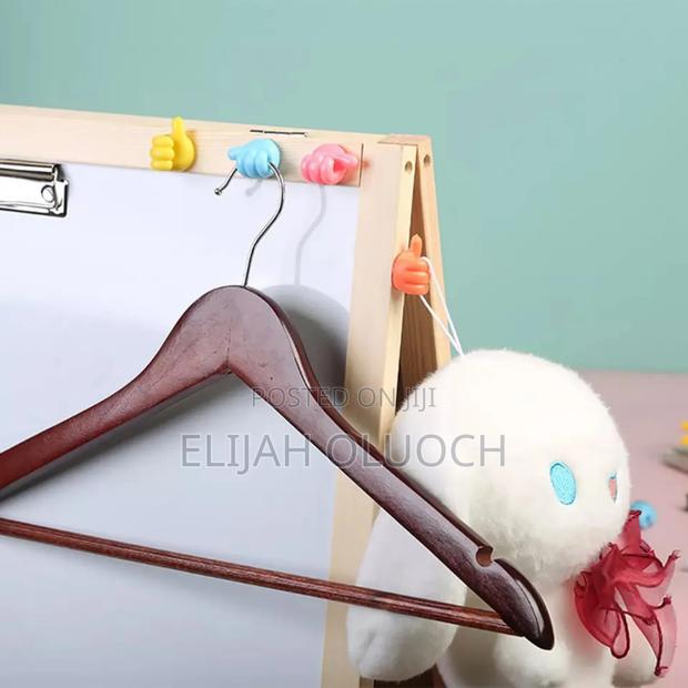 Self Adhesive Thumb Hooks 5 Pieces KSH - thumbnail 2