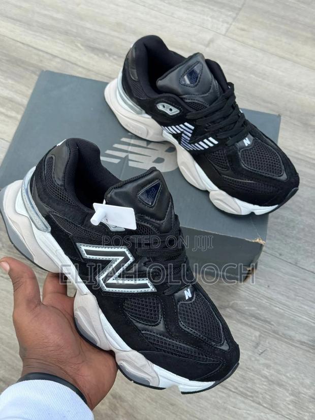 Black Suednew Balance 9060 - main view