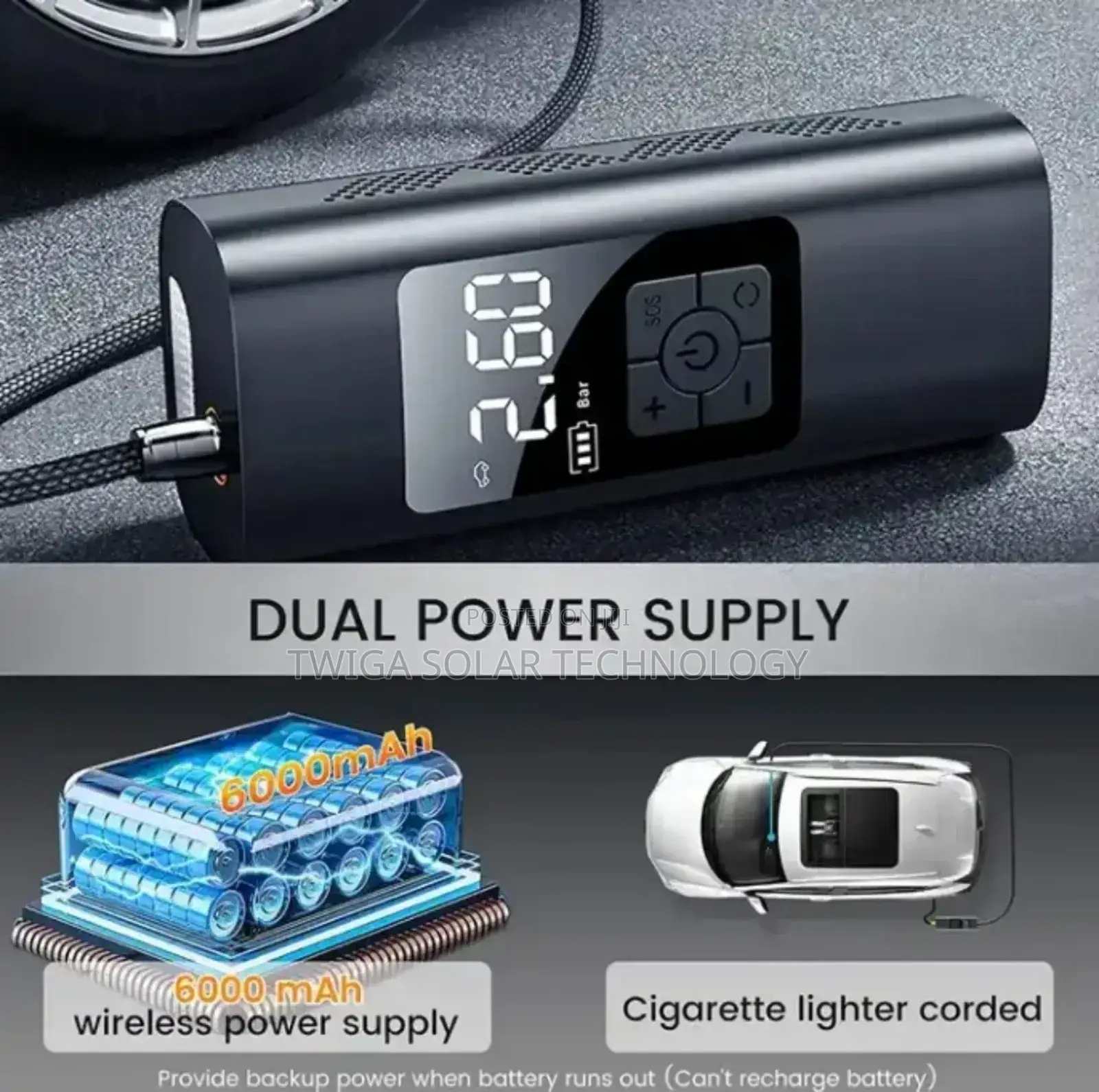 Portable Air Pump L-2626