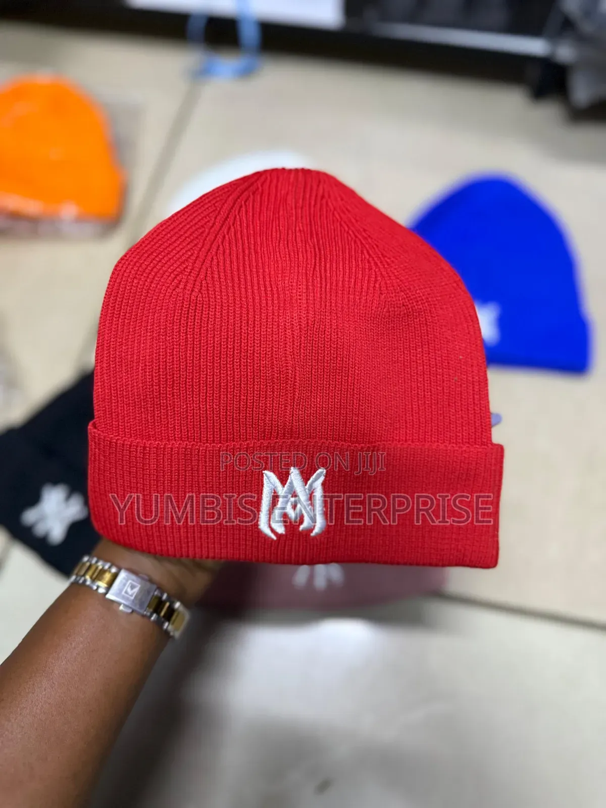 Ny Colored Unisex Beanie Hats Available KSH 600