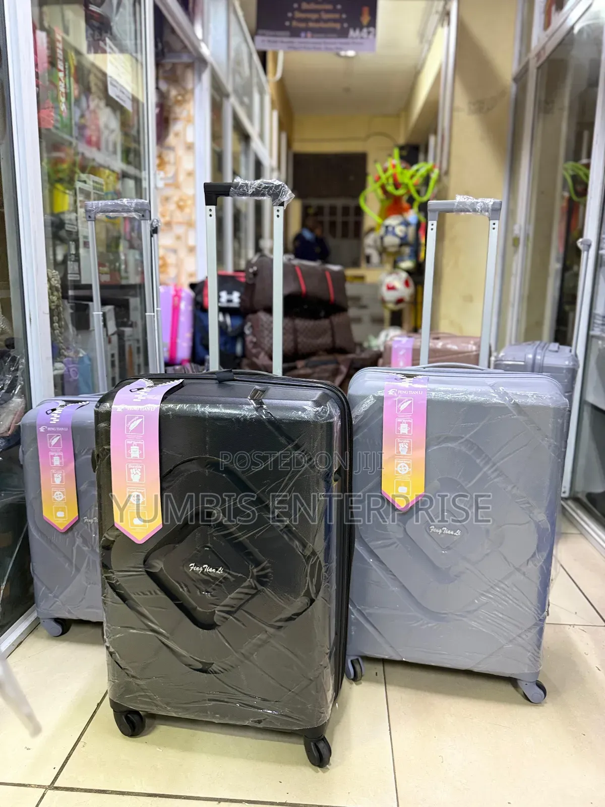 Rubber Suitcases Medium Size Height 69cm at 4000