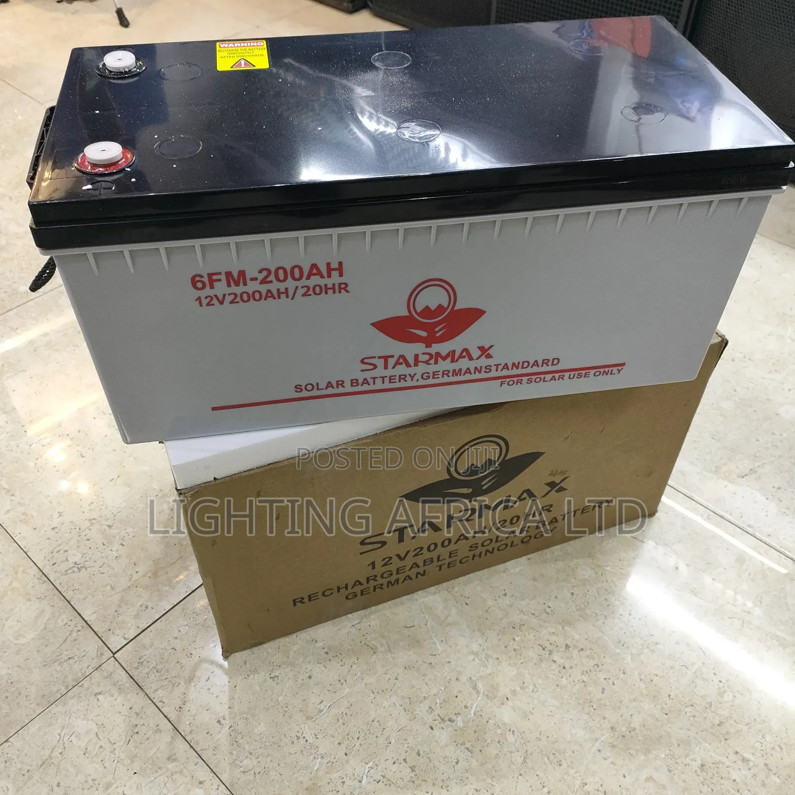 Starmax 200 Ah Solar Battery
